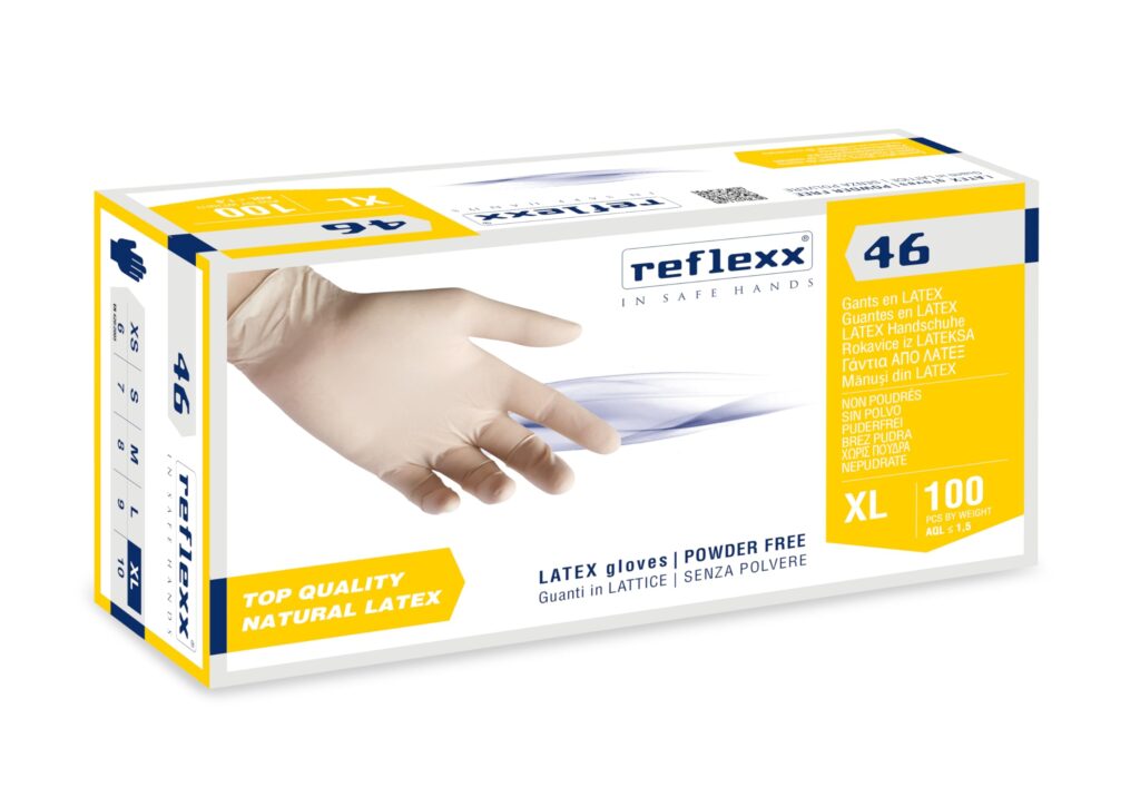 GUANTI LATTICE R46 (senza polvere)
