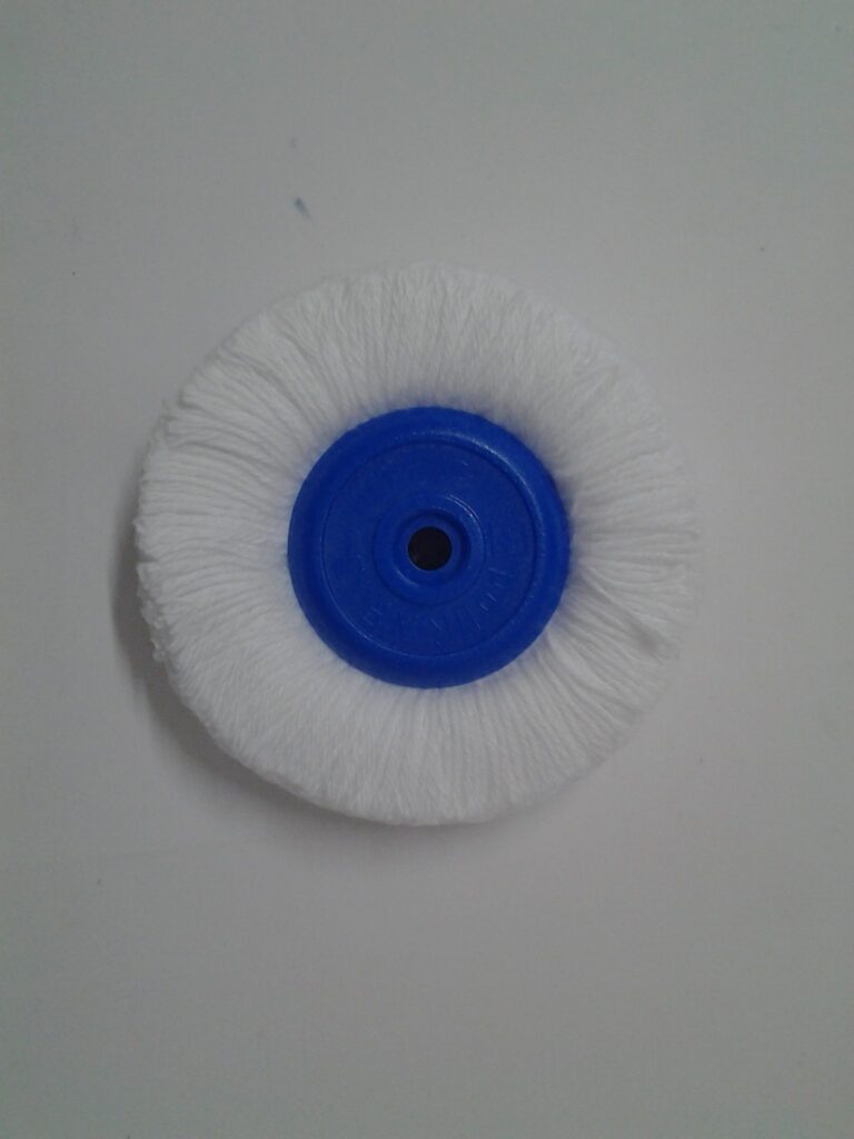SPAZZOLA FILO COTONE BIANCO