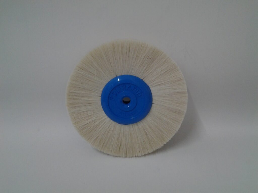 SPAZZOLA PELO DI CAPRA BIANCO